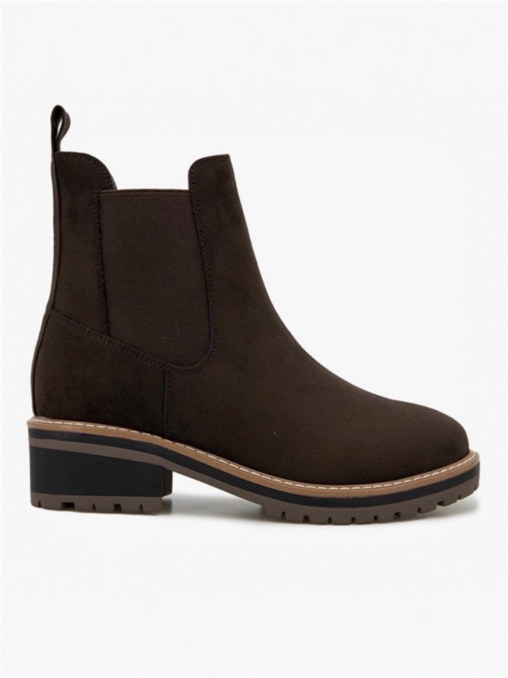 Kensie “Khai” Slip-on Chelsea Boot in Brown Women’s Size 7.5